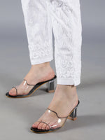 Load image into Gallery viewer, Seva Chikan Hand Embroidered Black Cotton Kurta With Pant-SCL8018