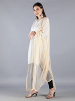 Load image into Gallery viewer, Seva Chikan Chiffon Plain Dupatta