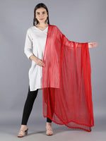 Load image into Gallery viewer, Seva Chikan Chiffon Dupatta With Mukaish Work
