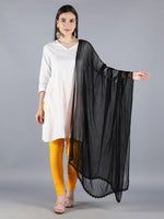Load image into Gallery viewer, Seva Chikan Chiffon Dupatta With Mukaish Work