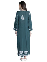 Load image into Gallery viewer, Seva Chikan Hand Embroidered Modal Cotton Chikankari Kurta With Palazzo