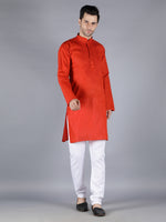 Load image into Gallery viewer, Seva Chikan Hand Embroidered Lucknowi Chikan Mens Kurta