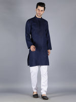 Load image into Gallery viewer, Seva Chikan Hand Embroidered Maroon Cotton Lucknowi Chikan Mens Stitched Kurta