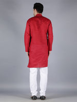 Load image into Gallery viewer, Seva Chikan Hand Embroidered  Cotton Lucknowi Chikan Mens Stitched Kurta