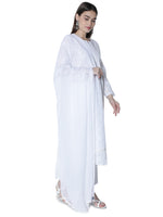 Load image into Gallery viewer, Seva Chikan Chiffon Dupatta With Mukaish Work