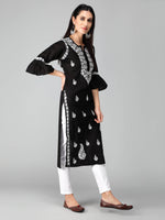 Load image into Gallery viewer, Seva Chikan Hand Embroidered Cotton Lucknowi Chikankari Kurta