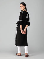 Load image into Gallery viewer, Seva Chikan Hand Embroidered Cotton Lucknowi Chikankari Kurta