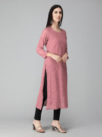 Load image into Gallery viewer, Seva Chikan Hand Embroidered Georgette Lucknowi Chikankari Kurta