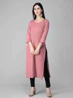 Load image into Gallery viewer, Seva Chikan Hand Embroidered Georgette Lucknowi Chikankari Kurta