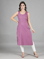 Load image into Gallery viewer, Seva Chikan Cotton Long Slips Combo Of Black (Pack of 2)