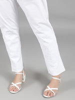 Load image into Gallery viewer, Seva Chikan Hand Embroidered Brown Cotton Kurta With Pant-SCL8011