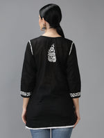 Load image into Gallery viewer, Seva Chikan Hand Embroidered Cotton Lucknowi Chikan Top