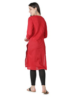 Load image into Gallery viewer, Seva Chikan Hand Embroidered Cotton Lucknowi Chikankari Kurta