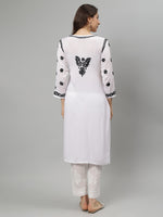 Load image into Gallery viewer, Seva Chikan Hand Embroidered Modal Lucknowi Chikankari Kurta