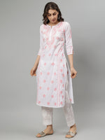 Load image into Gallery viewer, Seva Chikan Hand Embroidered Cotton Chikankari kurta