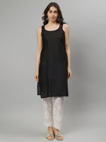 Load image into Gallery viewer, Seva Chikan Hand Embroidered Georgette Lucknowi Chikankari Kurta With Slip