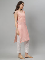 Load image into Gallery viewer, Seva Chikan Hand Embroidered Georgette Lucknowi Chikankari Kurta With Slip