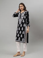 Load image into Gallery viewer, Seva Chikan Hand Embroidered Modal Lucknowi Chikankari Kurta