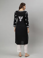 Load image into Gallery viewer, Seva Chikan Hand Embroidered Modal Lucknowi Chikankari Kurta