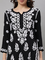 Load image into Gallery viewer, Seva Chikan Hand Embroidered Modal Lucknowi Chikankari Kurta