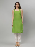 Load image into Gallery viewer, Seva Chikan Hand Embroidered Georgette Lucknowi Chikankari Kurta With Slip