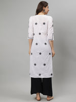 Load image into Gallery viewer, Seva Chikan Hand Embroidered Cotton Chikankari kurta