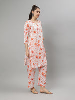 Load image into Gallery viewer, Seva Chikan Hand Embroidered Cotton Lucknowi Chikankari Kurta Set