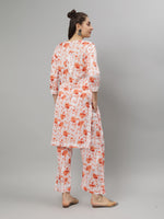 Load image into Gallery viewer, Seva Chikan Hand Embroidered Cotton Lucknowi Chikankari Kurta Set