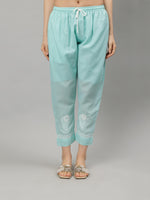 Load image into Gallery viewer, Seva Chikan Hand Embroidered Cotton Lucknowi Chikankari Kurta Set