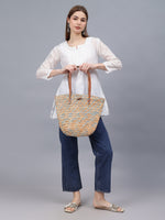 Load image into Gallery viewer, Seva Chikan Hand Embroidered Chanderi Lucknowi Chikan Top With Slip