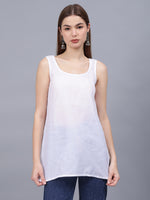 Load image into Gallery viewer, Seva Chikan Hand Embroidered Chanderi Lucknowi Chikan Top With Slip