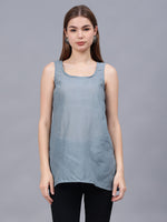 Load image into Gallery viewer, Seva Chikan Hand Embroidered Chanderi Lucknowi Chikan Top With Slip