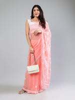 Load image into Gallery viewer, Seva Chikan Hand Embroidered Georgette Lucknowi Chikankari Saree