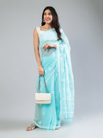 Load image into Gallery viewer, Seva Chikan Hand Embroidered Georgette Lucknowi Chikankari Saree