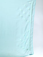 Load image into Gallery viewer, Seva Chikan Hand Embroidered Georgette Lucknowi Chikankari Saree