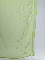 Load image into Gallery viewer, Seva Chikan Hand Embroidered Georgette Lucknowi Chikankari Saree