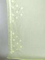 Load image into Gallery viewer, Seva Chikan Hand Embroidered Georgette Lucknowi Chikankari Saree