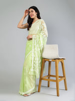 Load image into Gallery viewer, Seva Chikan Hand Embroidered Georgette Lucknowi Chikankari Saree