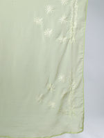 Load image into Gallery viewer, Seva Chikan Hand Embroidered Georgette Lucknowi Chikankari Saree