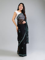 Load image into Gallery viewer, Seva Chikan Hand Embroidered Georgette Lucknowi Chikankari Saree
