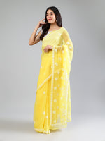 Load image into Gallery viewer, Seva Chikan Hand Embroidered Georgette Lucknowi Chikankari Saree