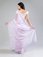 Load image into Gallery viewer, Seva Chikan Hand Embroidered Georgette Lucknowi Chikankari Saree