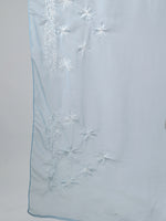 Load image into Gallery viewer, Seva Chikan Hand Embroidered Georgette Lucknowi Chikankari Saree