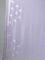 Load image into Gallery viewer, Seva Chikan Hand Embroidered Georgette Lucknowi Chikankari Saree