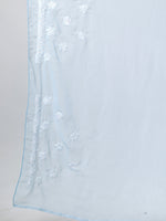 Load image into Gallery viewer, Seva Chikan Hand Embroidered Georgette Lucknowi Chikankari Saree
