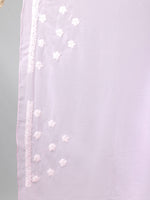 Load image into Gallery viewer, Seva Chikan Hand Embroidered Georgette Lucknowi Chikankari Saree