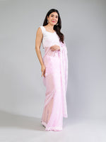 Load image into Gallery viewer, Seva Chikan Hand Embroidered Georgette Lucknowi Chikankari Saree