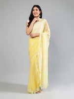 Load image into Gallery viewer, Seva Chikan Hand Embroidered Georgette Lucknowi Chikankari Saree