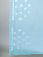 Load image into Gallery viewer, Seva Chikan Hand Embroidered Georgette Lucknowi Chikankari Saree
