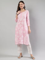 Load image into Gallery viewer, Seva Chikan Hand Embroidered Modal Cotton Lucknowi Chikankari Kurta